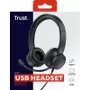 Trust Ayda headset káblový headset head-band hovory/hudba čierny