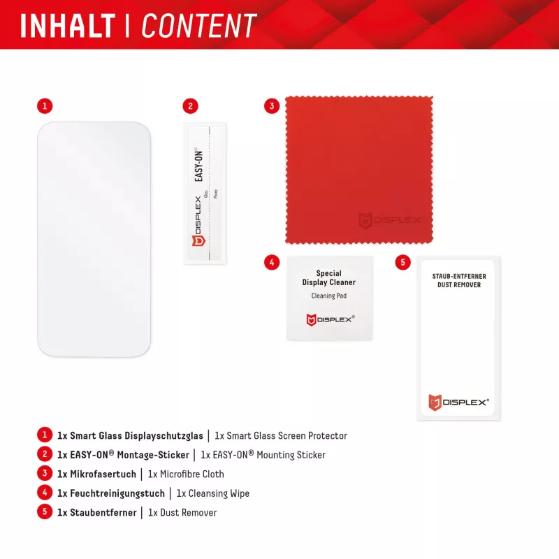Displex Smart Glass (9H) pre Samsung Galaxy A36/A56, montážna nálepka, nerozbitné