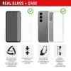 Displex Real Glass + puzdro, set pre Samsung Galaxy S24 FE, 02052