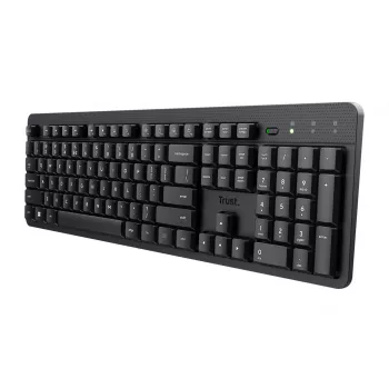 Trust Ody II klávesnica Office RF bezdrôtová QWERTZ nemecká čierna