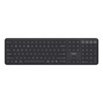 Trust Vaiya klávesnica Home/Office RF bezdrôtová + Bluetooth QWERTZ nemecká čierna