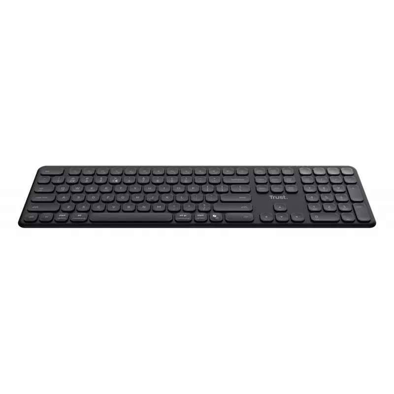 Trust Vaiya klávesnica Home/Office RF bezdrôtová + Bluetooth QWERTZ nemecká čierna