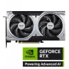 Grafická karta MSI GeForce RTX 5060 Ti 16 GB GDDR7, PCIe 5.0, 128-bit, 2602 MHz Boost, 180 W, 2 ventilátory