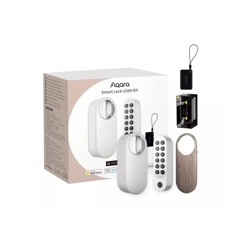 AQARA Smart Lock U200 Kit (EL-D02DW), biela