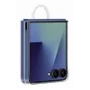 Ochranné puzdro pre Samsung Galaxy Z Flip7 od Samsung — priehľadné, model EF-QF766CTEGWW