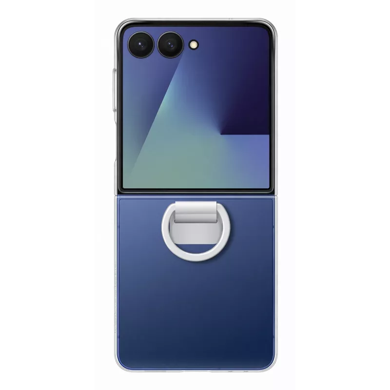 Ochranné puzdro pre Samsung Galaxy Z Flip7 od Samsung — priehľadné, model EF-QF766CTEGWW