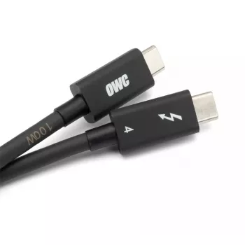 Thunderbolt kábel OWC OWCCBLTB4C2.0M 2m 40 Gbit/s čierny