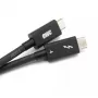 Thunderbolt kábel OWC OWCCBLTB4C2.0M 2m 40 Gbit/s čierny