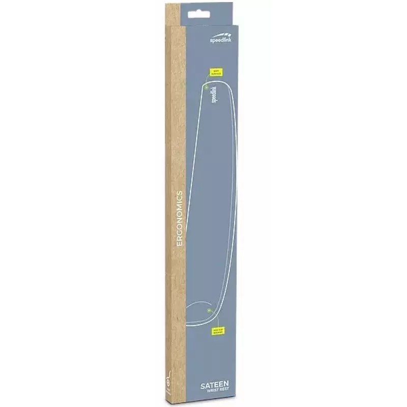 Podložka pod zápästie z penovej hmoty SPEEDLINK SATEEN SL-620801-BK