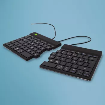 R-Go Tools Ergonomic klávesnica R-Go Split Break v2 with break software, ergonomická split klávesnica, QWERTZ (DE), Wired, čierna