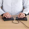 R-Go Tools Ergonomic klávesnica R-Go Split Break v2 with break software, ergonomická split klávesnica, QWERTZ (DE), Wired, čierna