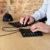 R-Go Tools Ergonomic klávesnica R-Go Split Break v2 with break software, ergonomická split klávesnica, QWERTZ (DE), Wired, čierna
