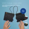 R-Go Tools Ergonomic klávesnica R-Go Split Break v2 with break software, ergonomická split klávesnica, QWERTZ (DE), Wired, čierna