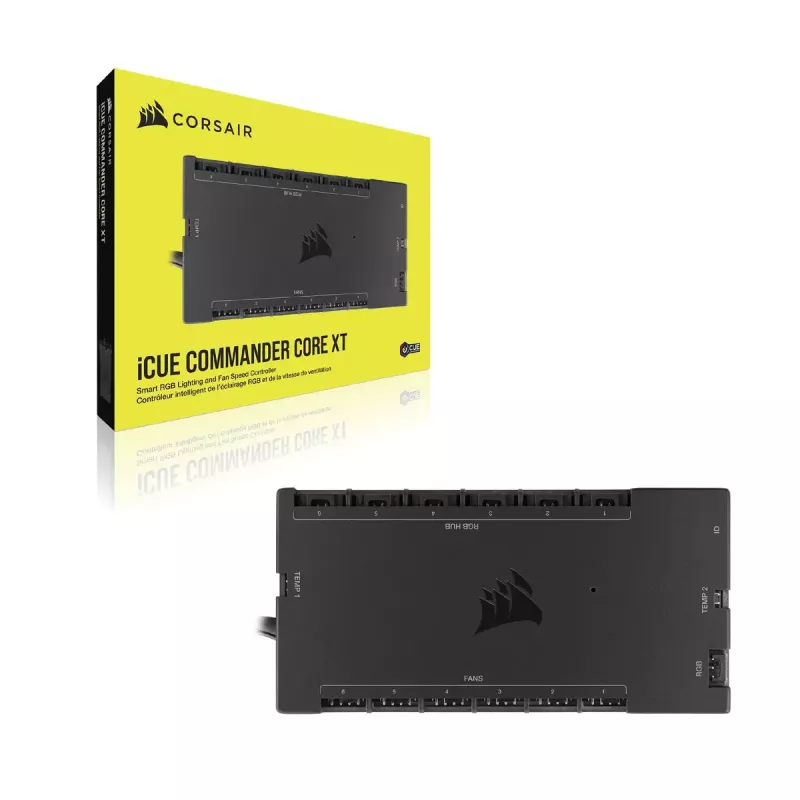 Regulátor otáčok ventilátora Corsair iCUE Commander Core XT