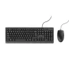 Trust Primo klávesnica a myš v balení Office USB nemecká čierna