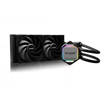 be quiet! Pure Loop 2 | 240mm procesorový all-in-one kvapalinový chladič 12 cm čierna 1 ks