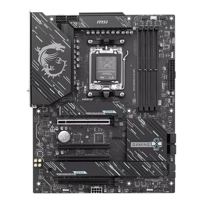 MSI X870 GAMING PLUS WIFI základná doska AMD X870 socket AM5 ATX
