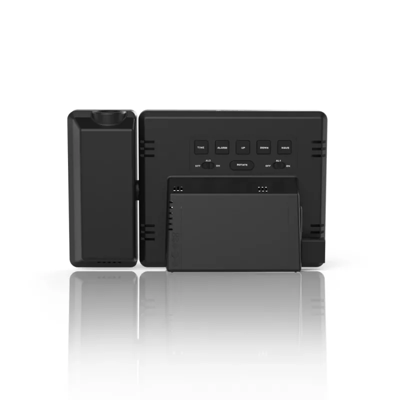 Hama Plus Charge digitálny budík čierny