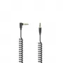 Audio kábel Hama Flexi-slim 1,5m 3,5mm konektor samec na konektor samec čierny