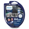 Philips RacingVision GT200 12342RGTS2 vysokovýkonná žiarovka, 60 W, 12 V, H4, halogén, 3600 K, 2 ks