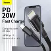 Lightning kábel Baseus CATLGD-A01 2m čierny