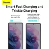 Baseus Super Si interiérová nabíjačka biela rýchlonabíjanie 12V 1xUSB-C