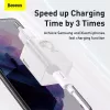 Baseus Super Si interiérová nabíjačka biela rýchlonabíjanie 12V 1xUSB-C
