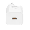 Baseus Super Si interiérová nabíjačka biela rýchlonabíjanie 12V 1xUSB-C