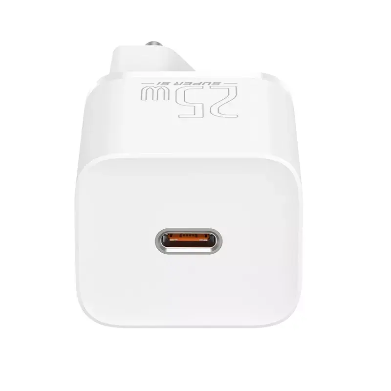 Baseus Super Si interiérová nabíjačka biela rýchlonabíjanie 12V 1xUSB-C