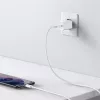 Baseus Super Si interiérová nabíjačka biela rýchlonabíjanie 12V 1xUSB-C