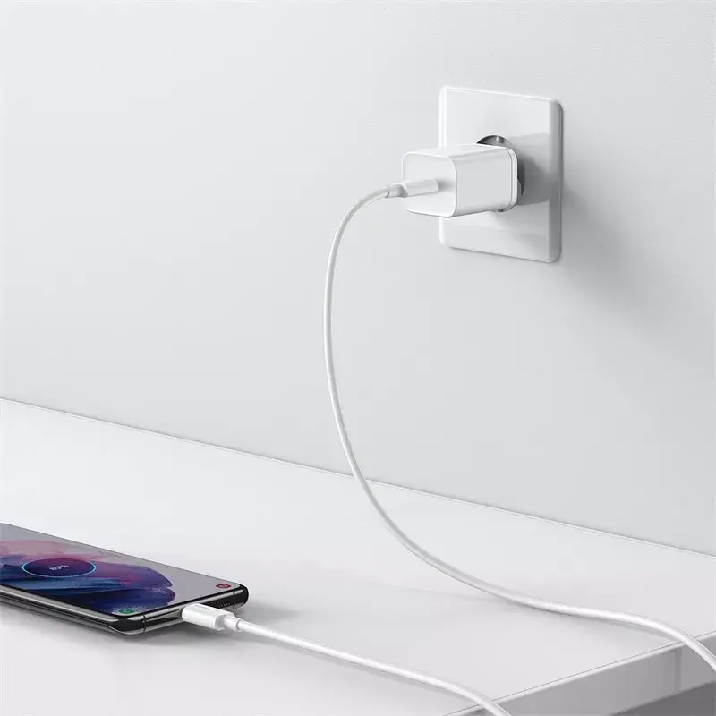 Baseus Super Si interiérová nabíjačka biela rýchlonabíjanie 12V 1xUSB-C