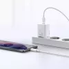 Baseus Super Si interiérová nabíjačka biela rýchlonabíjanie 12V 1xUSB-C