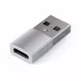 Satechi ST-TAUCS kábel gender changer USB-A USB-C strieborný