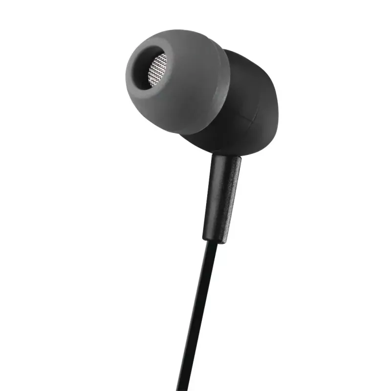 Hama Kooky Headset káblový In-Ear hovory/hudba čierny, sivý