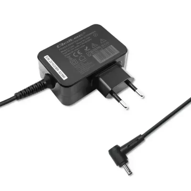 Nabíjačka Qoltec 52408 Indoor AC Laptop 19V 2.1A čierna