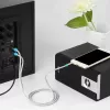 Audio kábel Vention BCFBJ 2 x RCA na 3,5 mm minikonektor, 5 m, čierny, pozlátené kontakty, PVC plášť