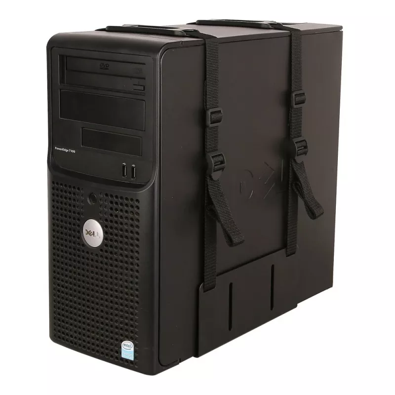 Techly 102239 bočný držiak na PC skriňu, čierny