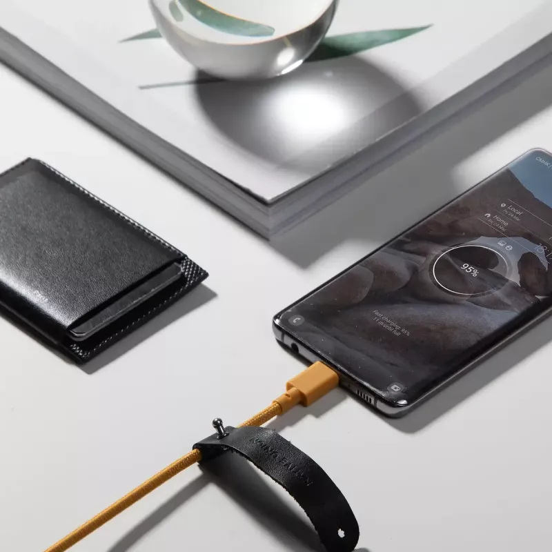 Native Union Belt Cable kábel USB-C na USB-C, 1,2 m, Kraft