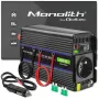 Menič napätia QOLTEC Monolith 600 MS Wave 12V na 230V 600W, čistá/sínusová alebo modifikovaná vlna podľa uvedenia