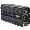 Invertor QOLTEC Monolith 600 W — 12 V na 230 V, USB PD 18 W, auto/interiér, čierny