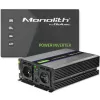 Menič napätia QOLTEC Monolith 4000 MS Wave 12V na 230V 2000/4000W s USB