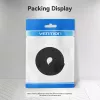 Suchý zips káblová páskа Vention KAABJ, nylon, 5 m x 11 mm, čierna
