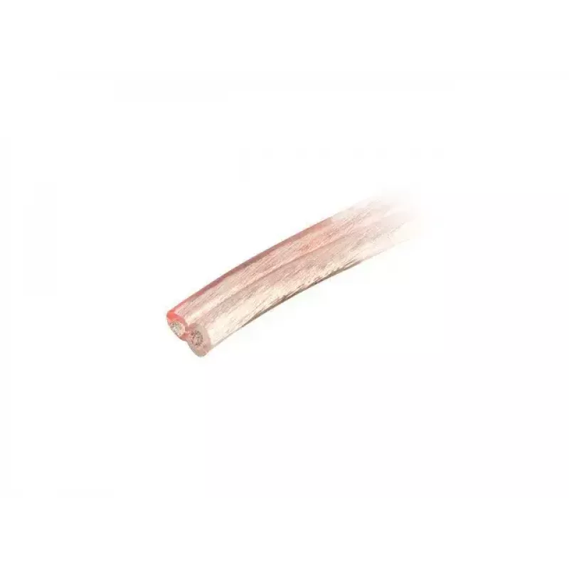 Reproduktorový kábel LANBERG SC-2X10-10CC-1000-TR 2X1,0MM² 100M transparentný
