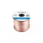 Reproduktorový kábel LANBERG SC-2X10-10CC-1000-TR 2X1,0MM² 100M transparentný