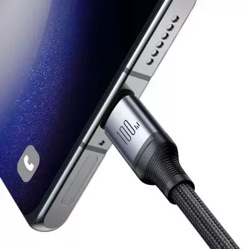 USB-C na 2× USB-C kábel Joyroom SA21-1T2 100W 1,5m (čierny)