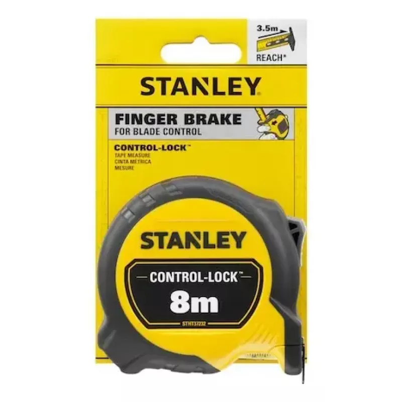 Meracie pásmo Stanley STHT37232-0 8 m čierna žltá šírka 90 mm hĺbka 50 mm výška 150 mm