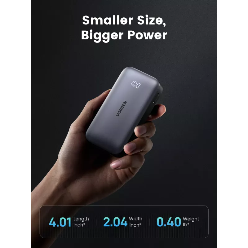 Prenosná powerbanka Ugreen 10000mAh Mini Quick Charging 30W