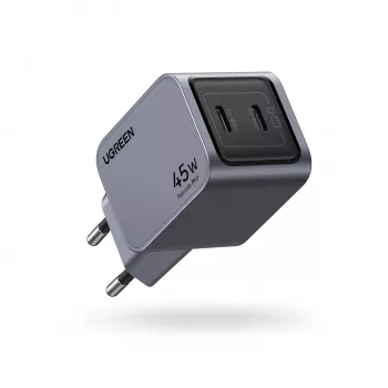 Ugreen 35008 mobilná nabíjačka univerzálna sivá AC rýchle nabíjanie do interiéru