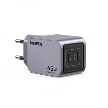 Ugreen 35008 mobilná nabíjačka univerzálna sivá AC rýchle nabíjanie do interiéru