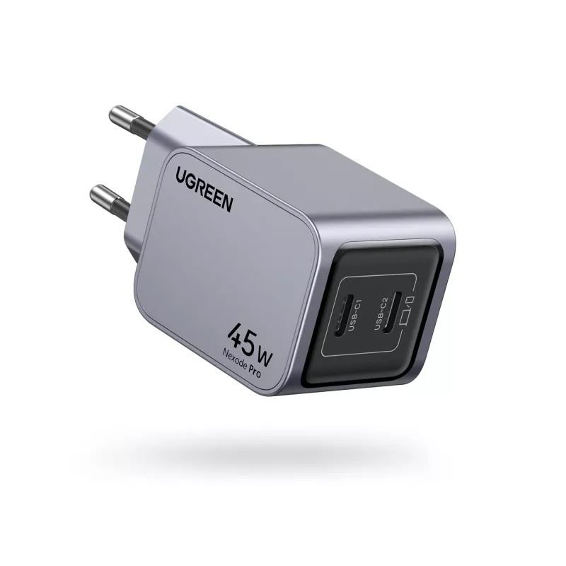 Ugreen 35008 mobilná nabíjačka univerzálna sivá AC rýchle nabíjanie do interiéru